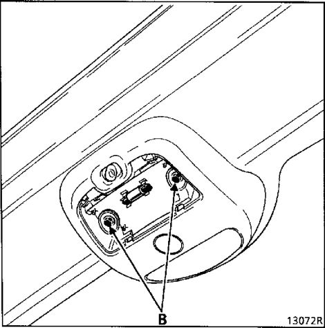1. Плафон Renault Kangoo 1997-2007
