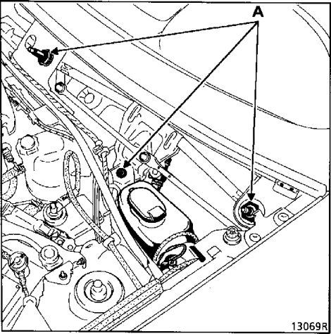 1. Передние стеклоочистители Renault Kangoo 1997-2007