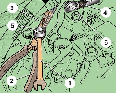 7.1.3.4 ������ � ��������� ������� ������������ ������� Skoda Fabia 2000-2007 ����