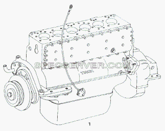 HALF BLOCK AND LONG BLOCK для LP/LPT 613 LHD (список запасных частей)