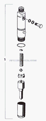 INJECTOR для LP/LPT 613 LHD (список запасных частей)