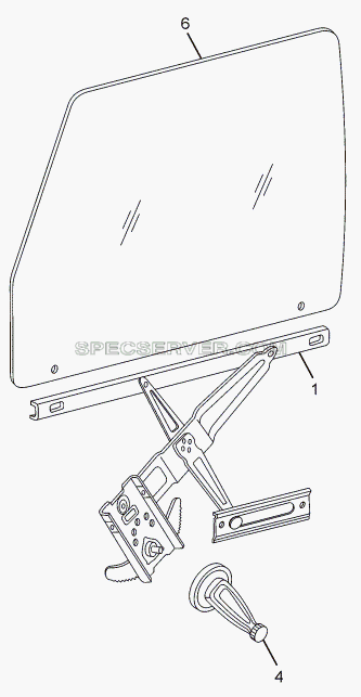 WINDING REGULATOR AND GLASS для LPT 613/34 WB Euro III (список запасных частей)