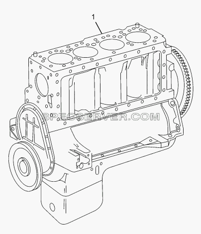 HALF BLOCK AND LONG BLOCK для SFC 407 LHD Euro II (список запасных частей)