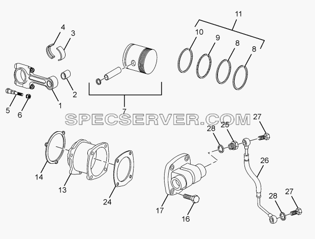 AIR SUCTION UNIT для SFC 407 LHD Euro II (список запасных частей)
