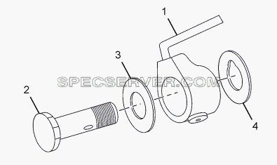 PISTON COOLING для LPT 613 LHD EURO II (список запасных частей)