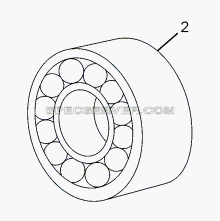 SPACER BEARING (CLUTCH REAR) для LPT 1618 ТС/52 (список запасных частей)