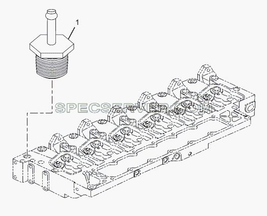 ENGINE VENT PLUMBING для LPT 1618 ТС/52 (список запасных частей)
