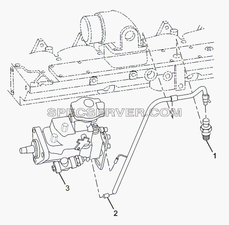 FUEL INJECTION PUMP для LPT 1618 ТС/52 (список запасных частей)