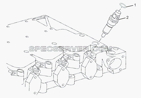 INJECTOR для LPT 1618 ТС/52 (список запасных частей)