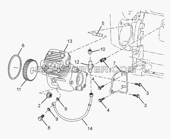AIR COMPRESSOR для LPT 1618 ТС/52 (список запасных частей)