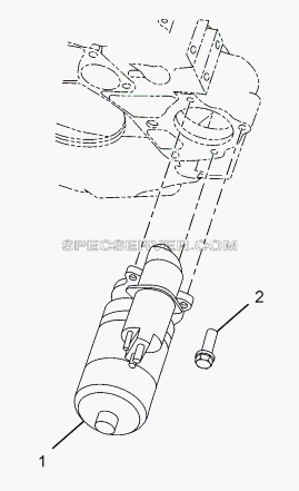 STARTER MOTOR для LPT 1618 ТС/52 (список запасных частей)