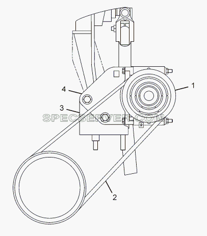 A/C COMP. FITMENT для LPT 1618 ТС/52 (список запасных частей)
