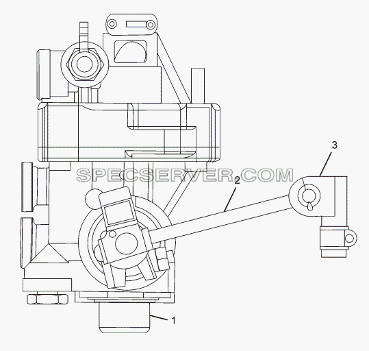 AUTOMATIC LOAD SENSING VALVE (LCRV) для LPT 1618 ТС/52 (список запасных частей)