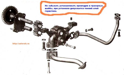 Масляный насос.